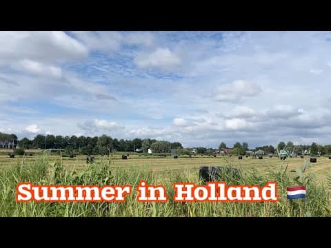 Walking into Real Holland 🇳🇱 | Leaving From Amsterdam Gym Right to the Dutch Countryside | HD Walk