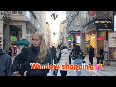 window SHOPPING 🛍️ in… Guess the Street and the City!