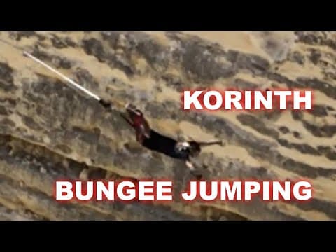 Bungee Jumping at Korinth Canal