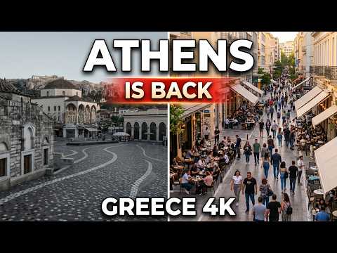 Athens, Greece recovering from lockdown