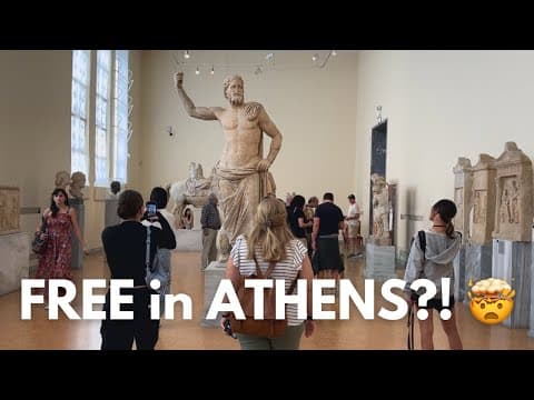 [UPDATE] GREECE 🇬🇷 Athens’ National Archaeological Museum | FOR FREE?! #free #greece