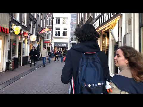 Amsterdam Sunny ☀️ but Cold 🥶 City 🌆 Center Walk