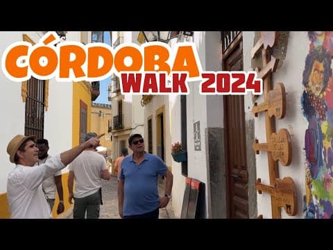 Cordoba Spain 🇪🇸 Walk 2024