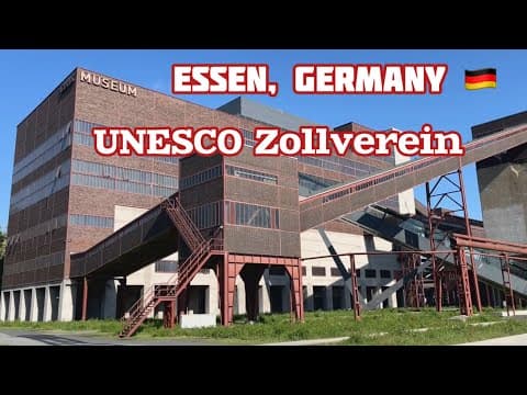 Walking at Zollverein UNESCO Site 🇩🇪 | Essen, Germany | Ruhr Museum | No Talking Walk