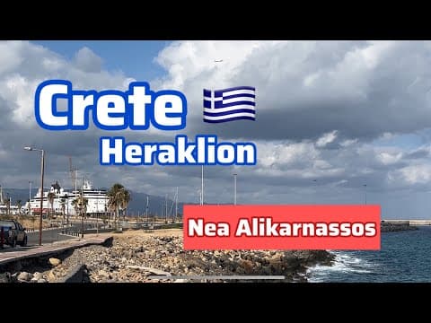 Heraklion Crete 🇬🇷 Nea Alikarnassos