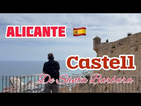 Alicante Castell De Santa Barbara Walk