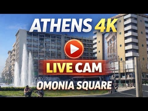 LIVE NOW 🔴 ATHENS | OMONIA SQUARE LIVE CAMERA