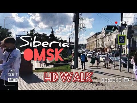 Siberia. Omsk City of My Childhood. 1st August 2023. Irtysh River and City Center